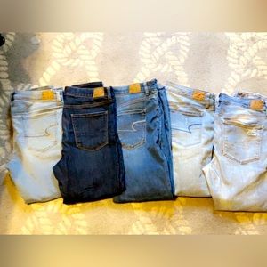 American Eagle jeggings.